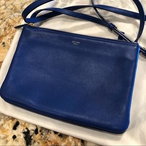 Celine Trio  Lambskin Small Crossbody Bag